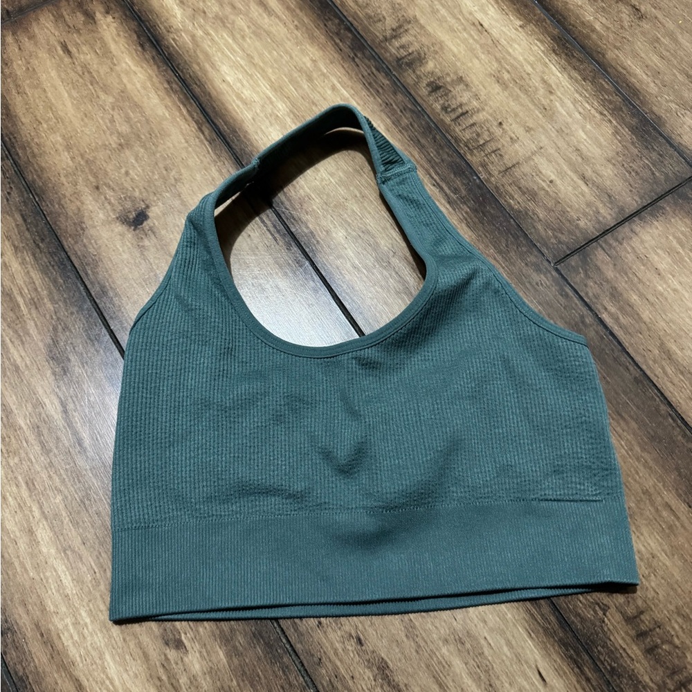 NVGTN halter sports bra